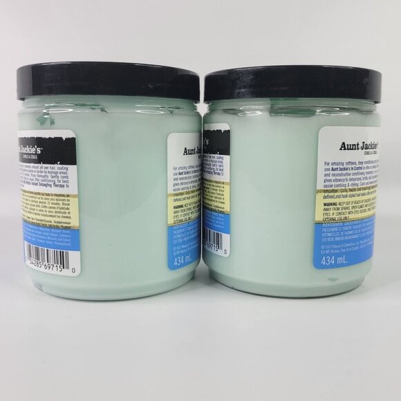 2X Aunt Jackie's In Control Moisturizing & Softening Conditioner 15 oz Lot of 2 - Picture 4 of 6